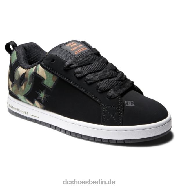 Graffik-Schuhe für HerrenDC Shoes schwarze Tarnung 486FT282