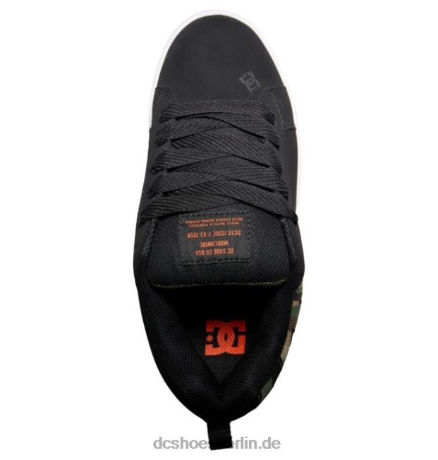 Graffik-Schuhe für HerrenDC Shoes schwarze Tarnung 486FT282