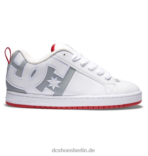 Graffik-Schuhe für HerrenDC Shoes weiß/grau/rot 486FT66