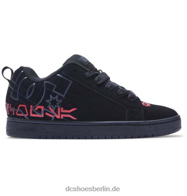 Star Wars DC Court Graffik Cupsole Schuh für HerrenDC Shoes schwarz/grau/rot 486FT300