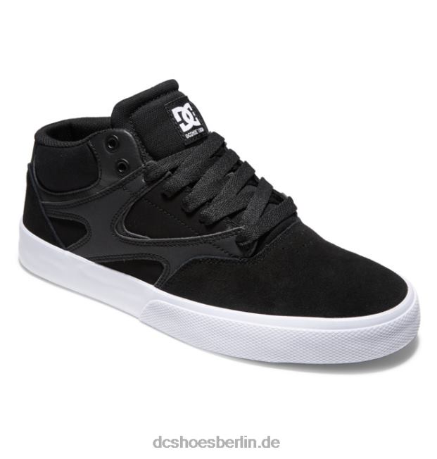 Kalis Vulc Mid - Mid-Top-Schuhe für HerrenDC Shoes Schwarz-Weiss 486FT107