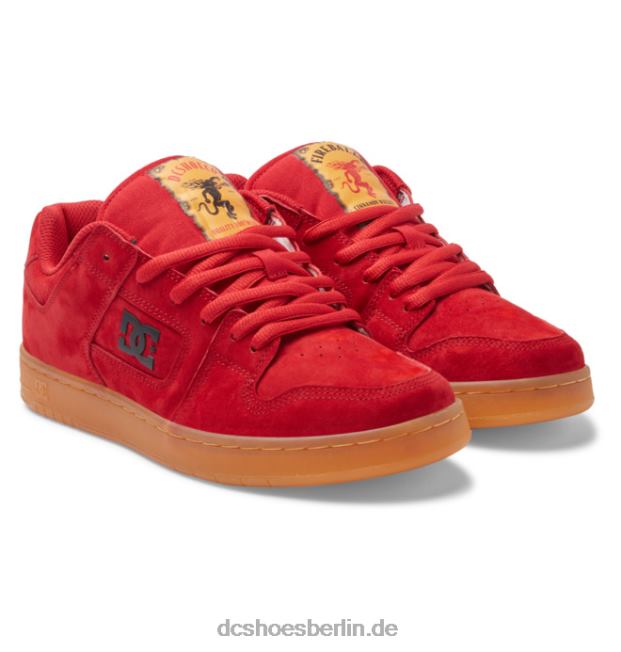 Fireball x DC Manteca 4 HerrenschuheDC Shoes Rot 486FT389