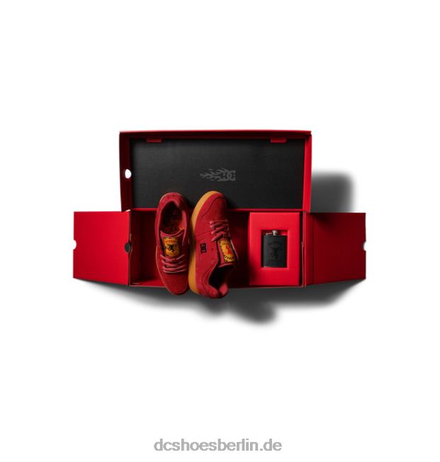 Fireball x DC Manteca 4 HerrenschuheDC Shoes Rot 486FT389