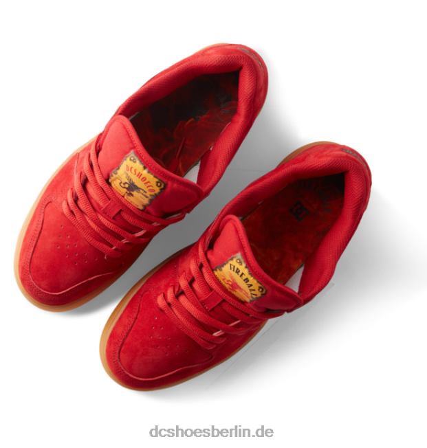Fireball x DC Manteca 4 HerrenschuheDC Shoes Rot 486FT389
