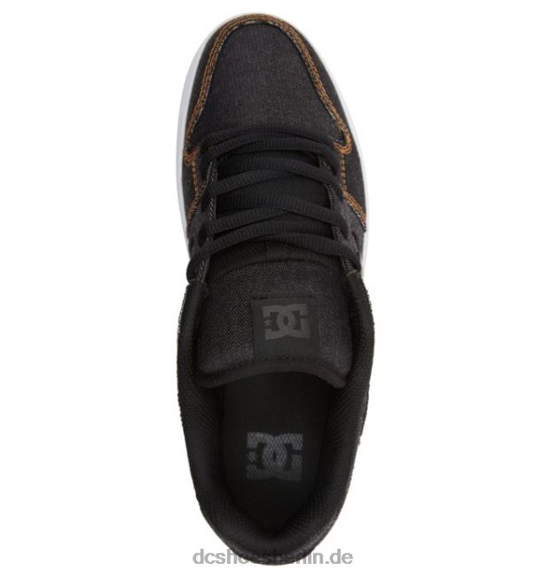 Manteca 4 HerrenschuheDC Shoes schwarzer Jeansstoff 486FT366