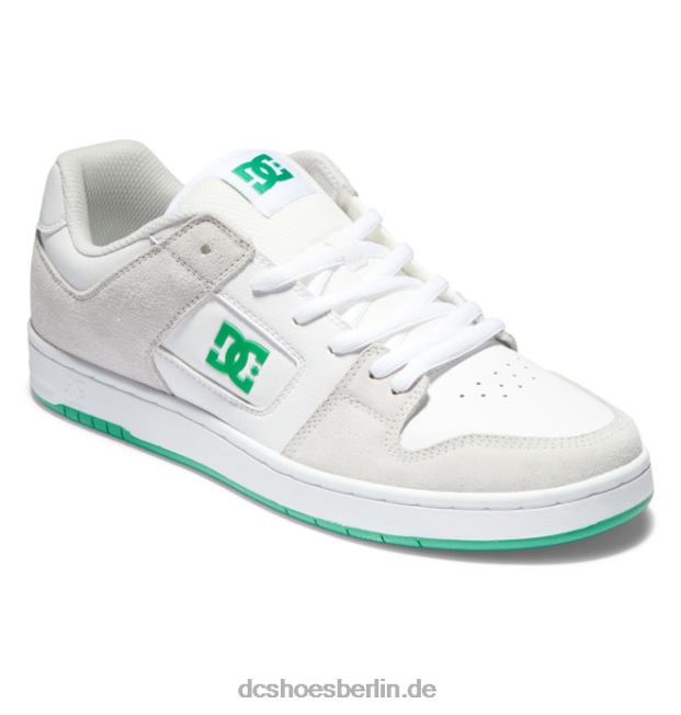 manteca 4 - Schuhe für MännerDC Shoes weiß/grau/grün 486FT320