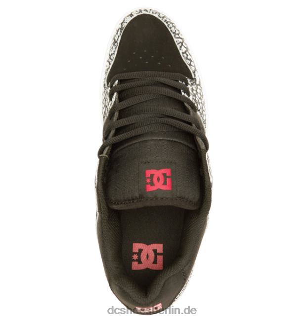 manteca 4 se schuhe für herrenDC Shoes schwarz/roter Aufdruck 486FT376