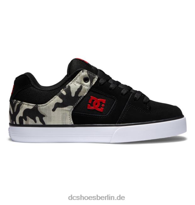 reine HerrenschuheDC Shoes schwarze Tarnung 486FT37