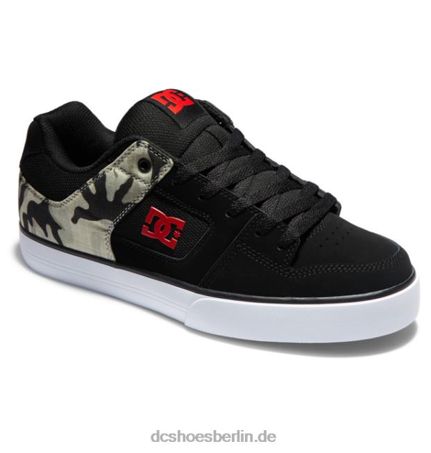 reine HerrenschuheDC Shoes schwarze Tarnung 486FT37
