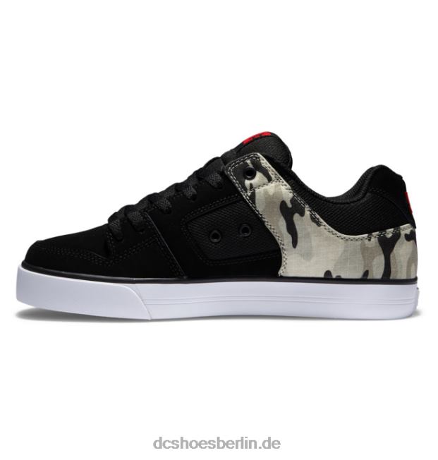 reine HerrenschuheDC Shoes schwarze Tarnung 486FT37