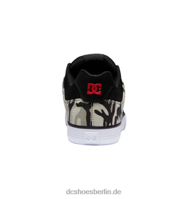reine HerrenschuheDC Shoes schwarze Tarnung 486FT37