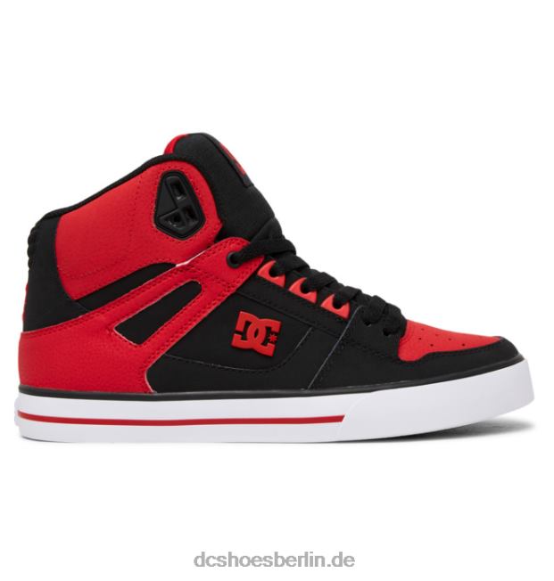reine High-Top-Schuhe für HerrenDC Shoes feuerrot/weiß/schwarz 486FT265