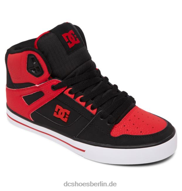 reine High-Top-Schuhe für HerrenDC Shoes feuerrot/weiß/schwarz 486FT265