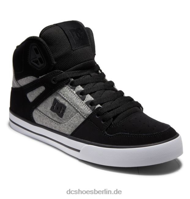 reine High-Top-Schuhe für HerrenDC Shoes schwarz/Schlachtschiff/Rüstung 486FT268