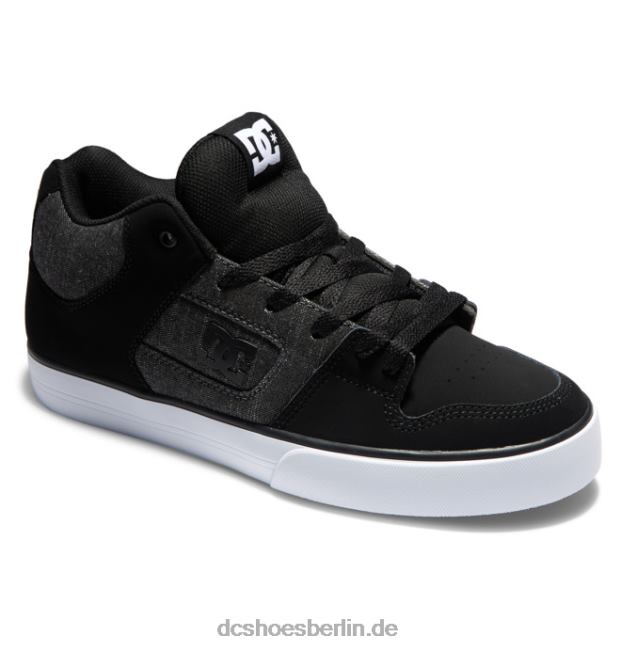 reine mittelhohe HerrenschuheDC Shoes schwarz/Rüstung 486FT88