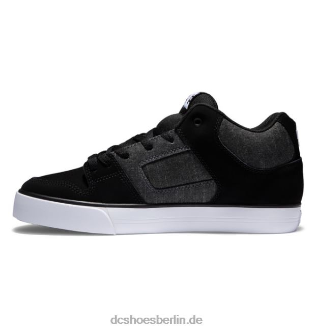 reine mittelhohe HerrenschuheDC Shoes schwarz/Rüstung 486FT88