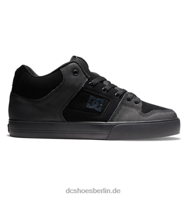 reine mittelhohe HerrenschuheDC Shoes schwarz/gummi 486FT144