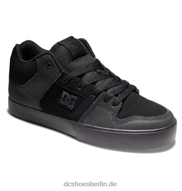 reine mittelhohe HerrenschuheDC Shoes schwarz/gummi 486FT144
