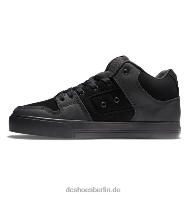 reine mittelhohe HerrenschuheDC Shoes schwarz/gummi 486FT144
