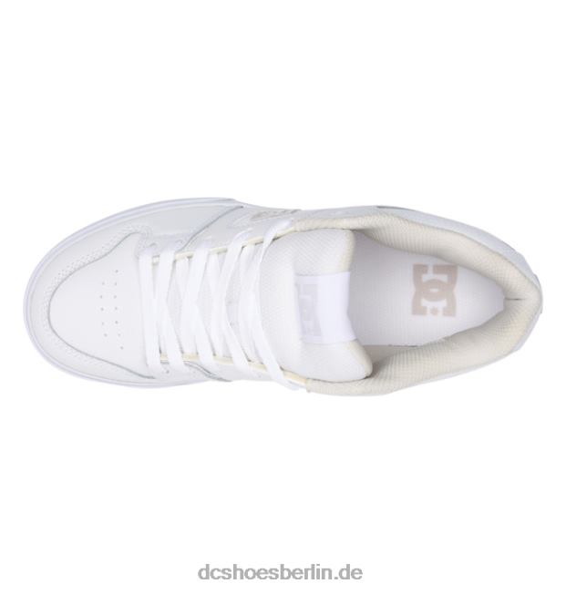reine mittelhohe HerrenschuheDC Shoes weiß grau 486FT194