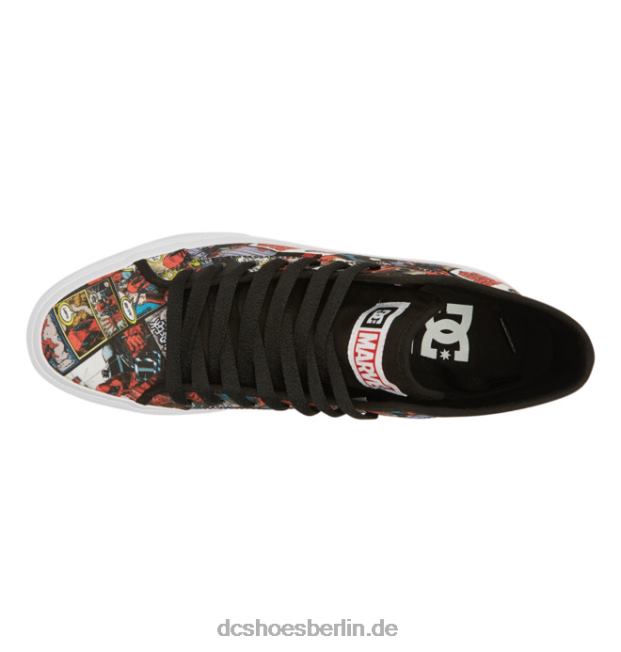 marvel deadpool x dc manual hallo high-top schuhe für herrenDC Shoes schwarz multi 486FT214