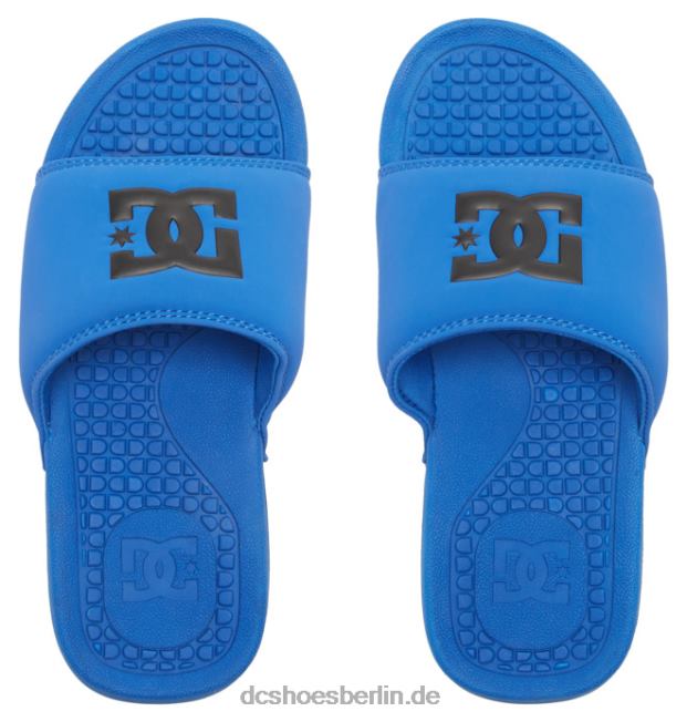 Bolsa-Slides für HerrenDC Shoes Blau Schwarz 486FT363