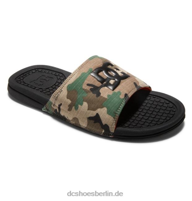 Bolsa-Slides für HerrenDC Shoes schwarz/militärtarn 486FT343