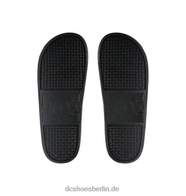 Marvel Deadpool x DC Slides für MännerDC Shoes schwarzer Druck 486FT353