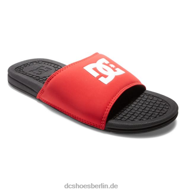 bolsa - Sandalen für MännerDC Shoes Schwarz Rot 486FT317