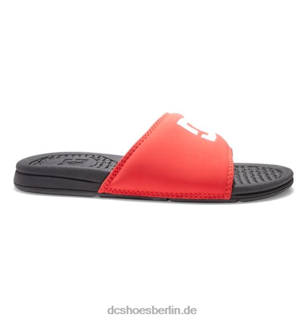 bolsa - Sandalen für MännerDC Shoes Schwarz Rot 486FT317