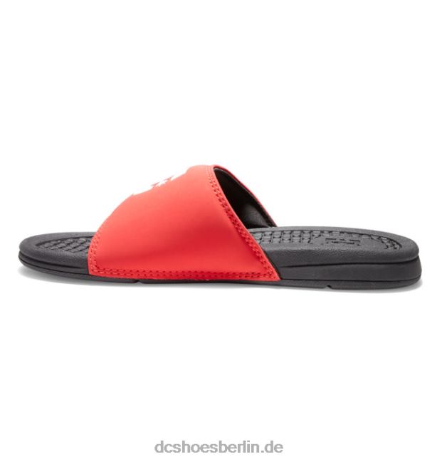 bolsa - Sandalen für MännerDC Shoes Schwarz Rot 486FT317