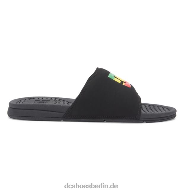 bolsa - Sandalen für MännerDC Shoes Schwarz Rot 486FT52