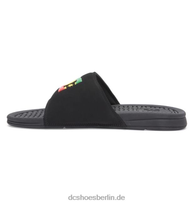 bolsa - Sandalen für MännerDC Shoes Schwarz Rot 486FT52