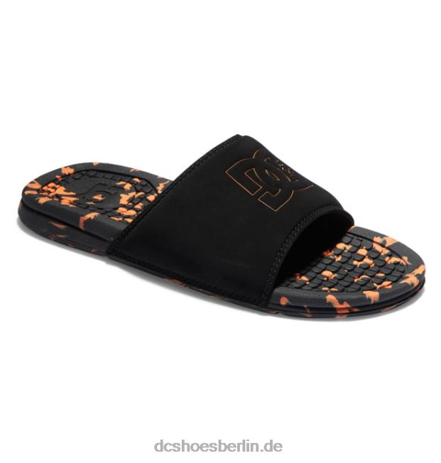 bolsa - Sandalen für MännerDC Shoes schwarz/orange 486FT314