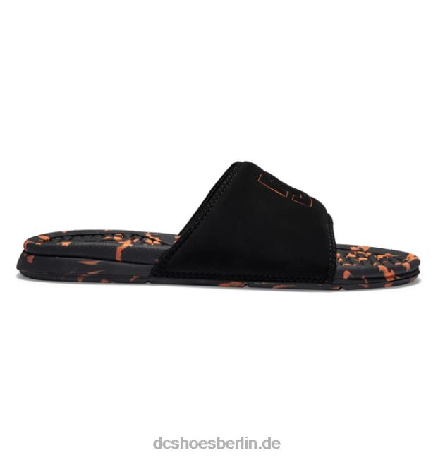 bolsa - Sandalen für MännerDC Shoes schwarz/orange 486FT314
