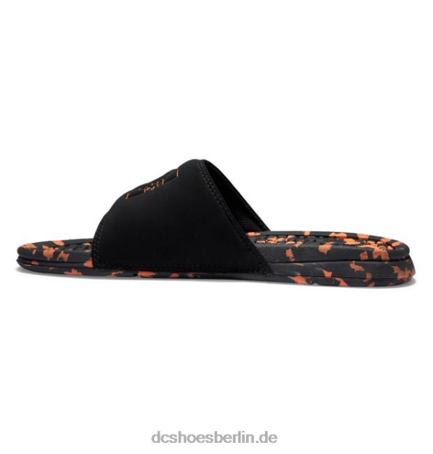 bolsa - Sandalen für MännerDC Shoes schwarz/orange 486FT314