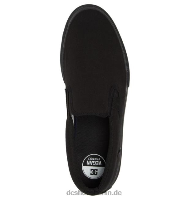 manuelle Slip-on-Schuhe für HerrenDC Shoes Schwarz 486FT360