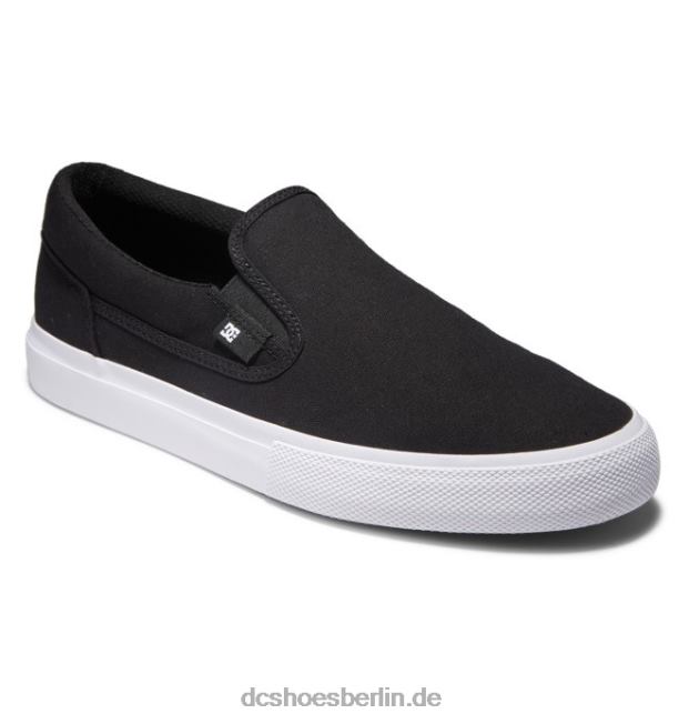 manuelle Slip-on-Schuhe für HerrenDC Shoes Schwarz-Weiss 486FT344