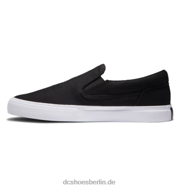 manuelle Slip-on-Schuhe für HerrenDC Shoes Schwarz-Weiss 486FT344