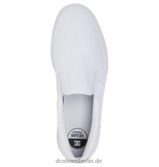 manuelle Slip-on-Schuhe für HerrenDC Shoes Weiss 486FT349