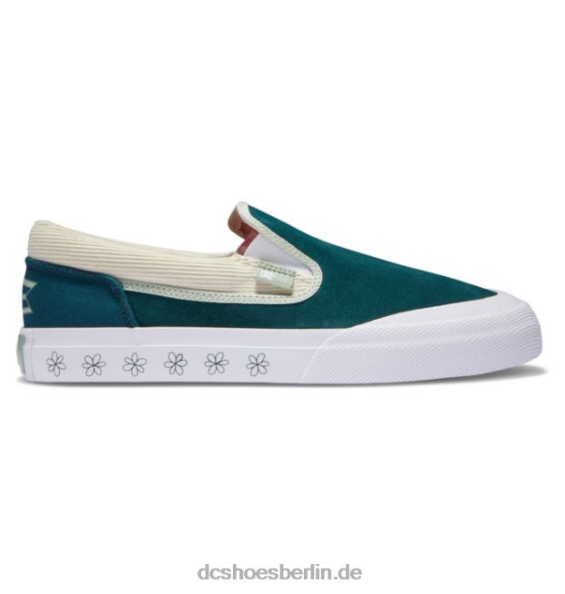 manuelle x susie schlupfschuheDC Shoes dunkel blaugrün 486FT375