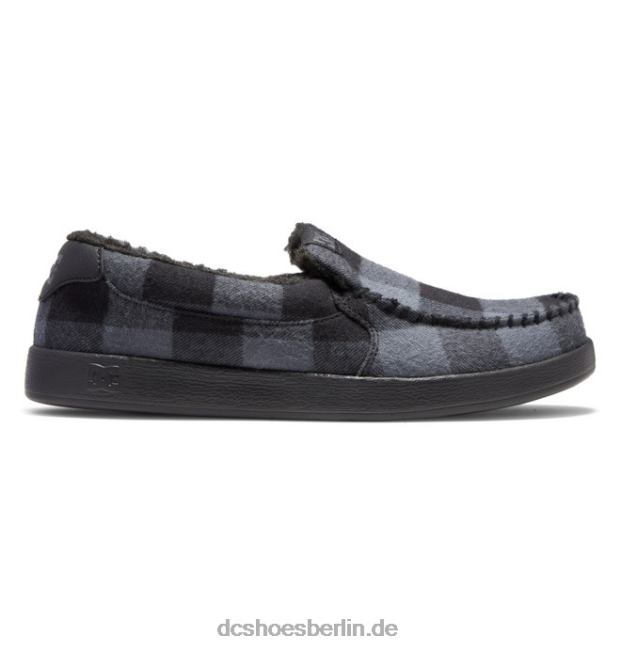 winterfeste Schlupfschuhe für Herren von BösewichtDC Shoes schwarz/kohle 486FT305
