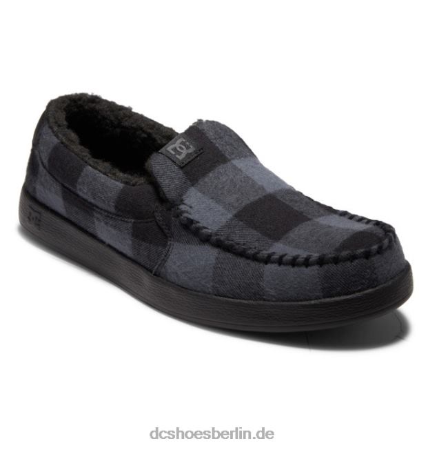 winterfeste Schlupfschuhe für Herren von BösewichtDC Shoes schwarz/kohle 486FT305