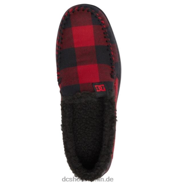 winterfeste Schlupfschuhe für Herren von BösewichtDC Shoes schwarzes Büffel-Plaid 486FT301