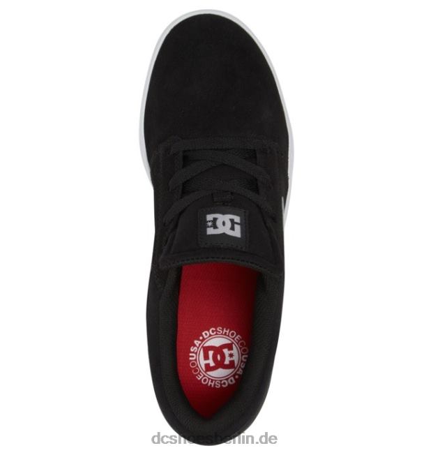 Krise 2 Skateschuhe für HerrenDC Shoes Schwarz-Weiss 486FT178