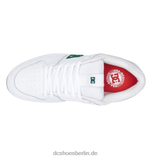 Lynx Zero Skateschuhe für HerrenDC Shoes weiß Grün 486FT236