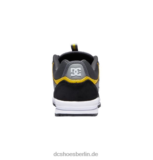 kalis lite skateschuhe für herrenDC Shoes schwarz/grau/gelb 486FT184