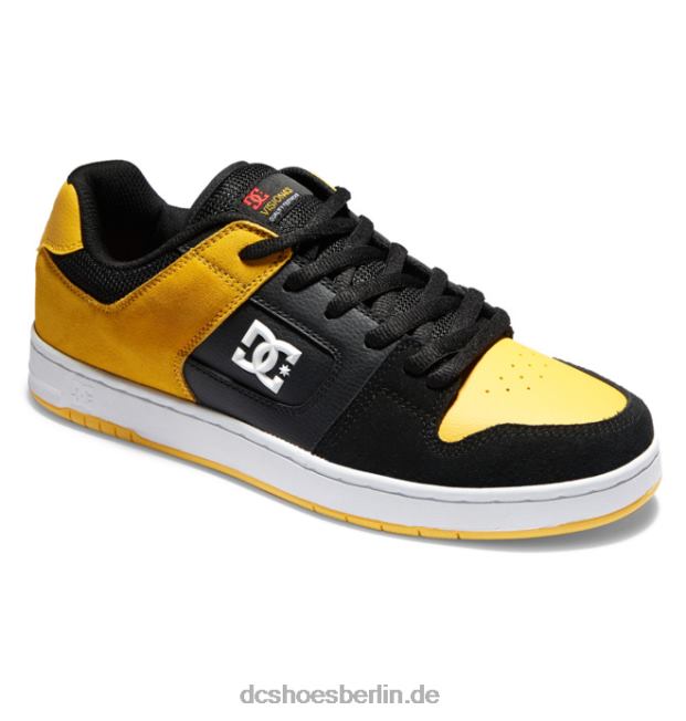 manteca 4 skateschuhe für herrenDC Shoes schwarzes Gold 486FT168