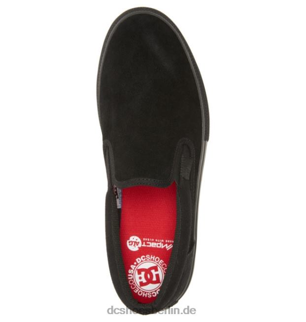 manuelle Slip-on-Skateschuhe für HerrenDC Shoes Schwarz 486FT143