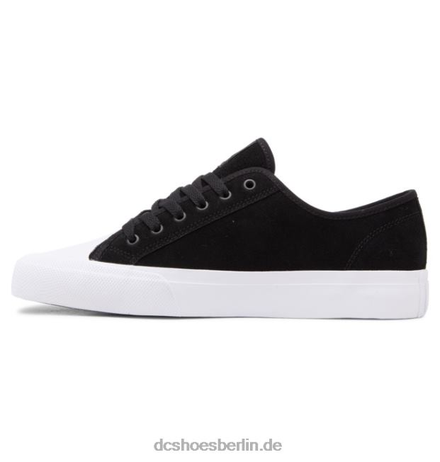 manuelle rt s wildleder skateschuhe für herrenDC Shoes Schwarz-Weiss 486FT190
